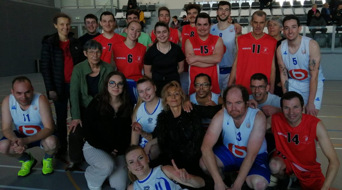 Nos amis de l’Élan Sport Adapté Nantes Basket