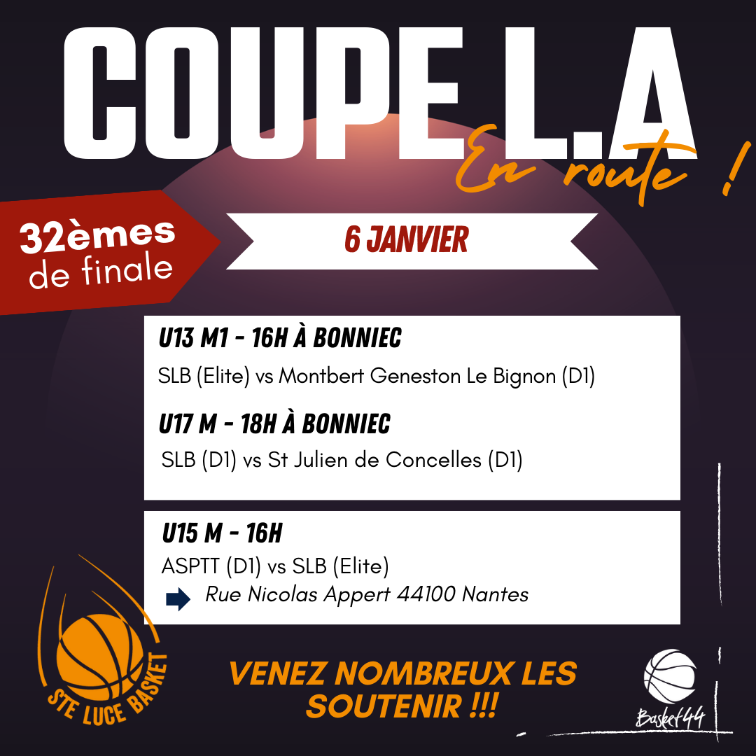 COUPE DE LOIRE ATLANTIQUE 2023/2024