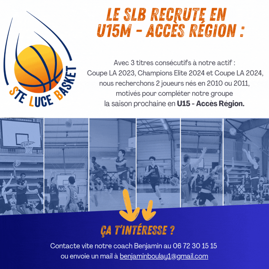 Recrutement U15M