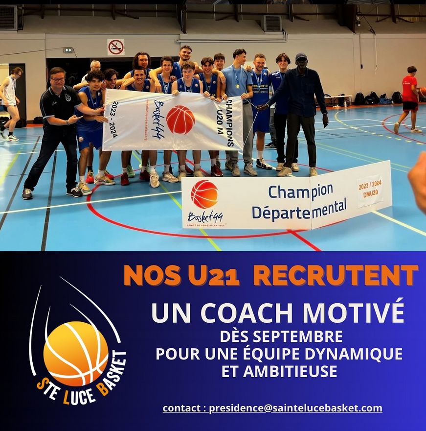 Recrutement coach U21M